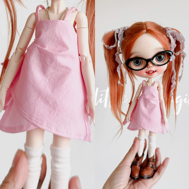 2025 Second Release-Petal Slip Dress bjd blythe Little Dream Girl pre-order outfit
