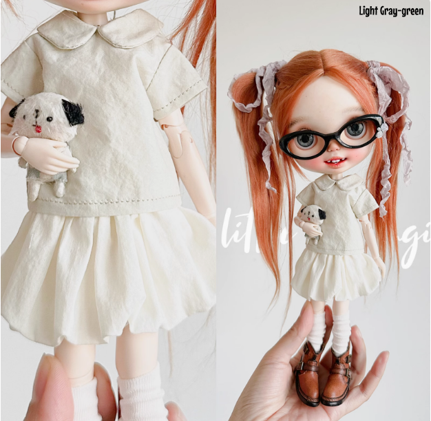 2025 Second Release-Peter Pan Collar bjd blythe Little Dream Girl pre-order outfit