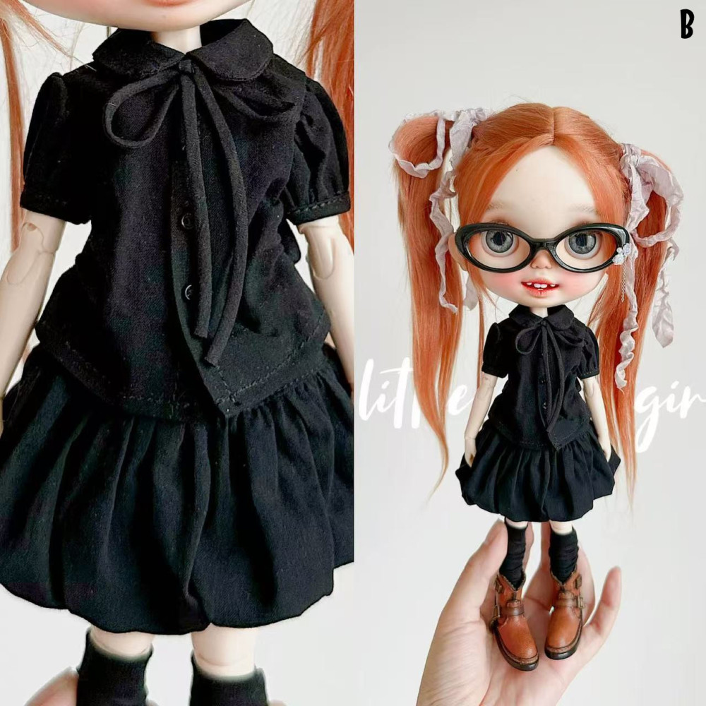 2025 Second Release-Short Style Flower Bud Skirt bjd blythe Little Dream Girl pre-order outfit