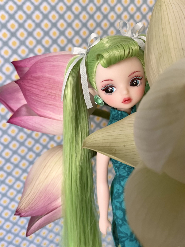 preserves limited blommor 1/6 pvc doll pre-order