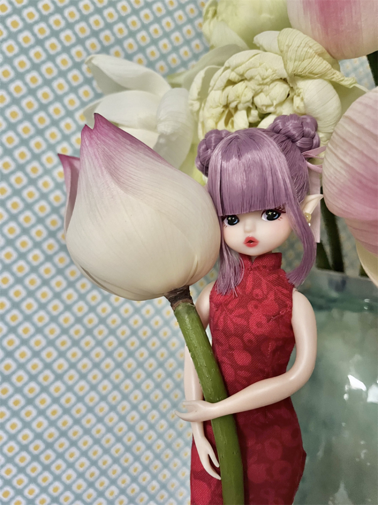 preserves limited blommor 1/6 pvc doll pre-order