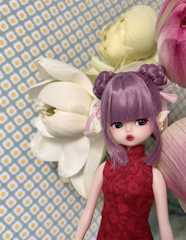 preserves limited blommor 1/6 pvc doll pre-order