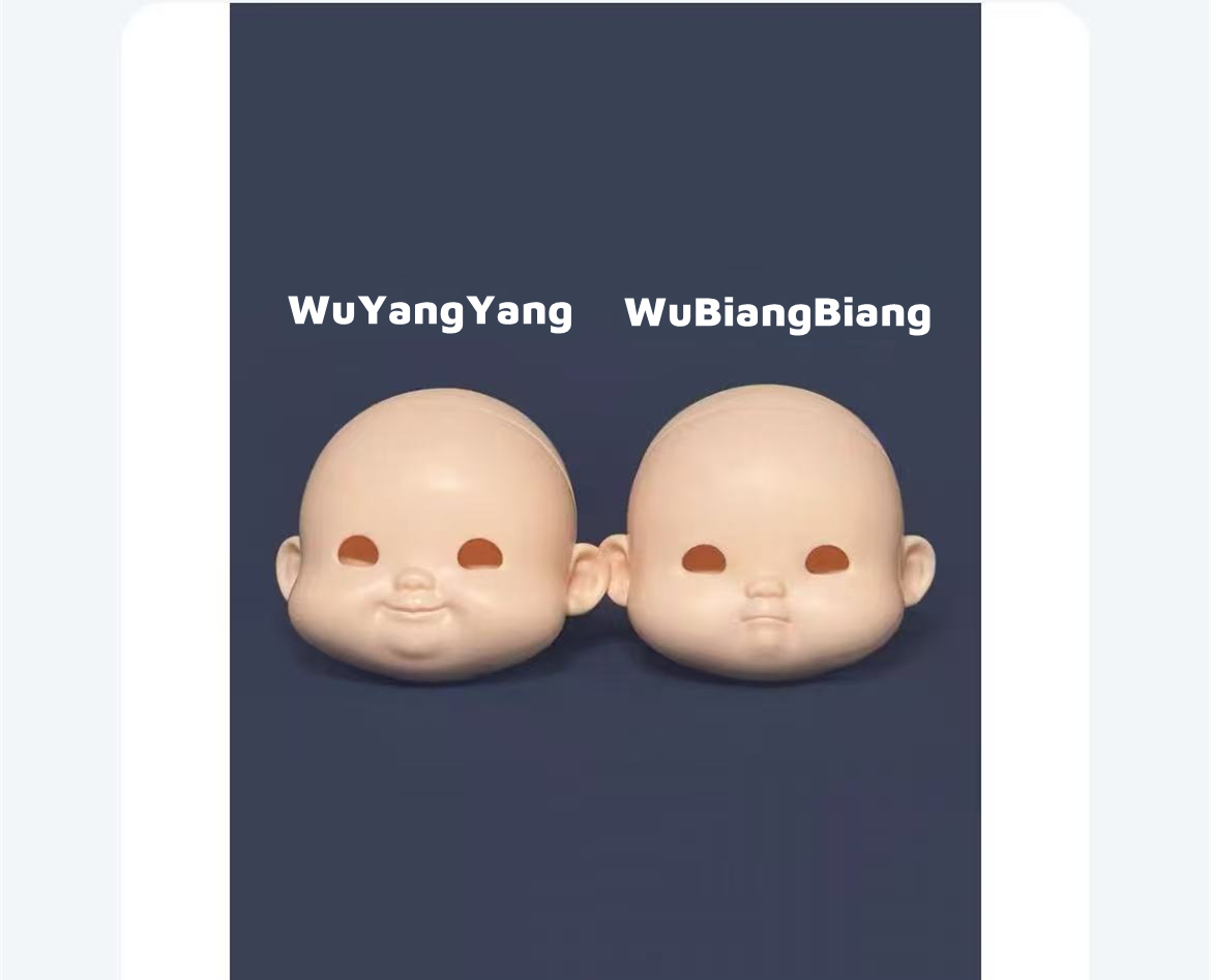 pre-order  wubiangbiang wuyangyang head blink melon bjd