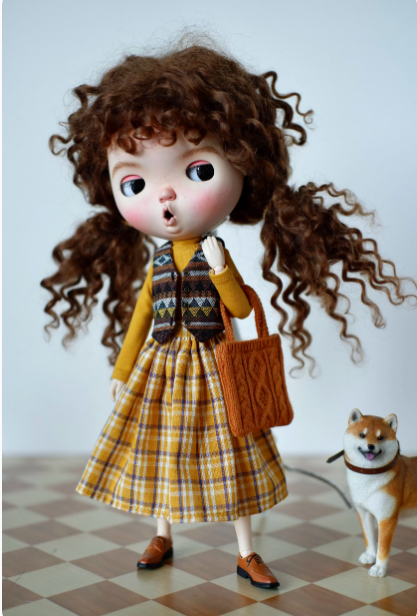 Skirt bjd Blythe One-seven 's doll clothes pre-order outfit