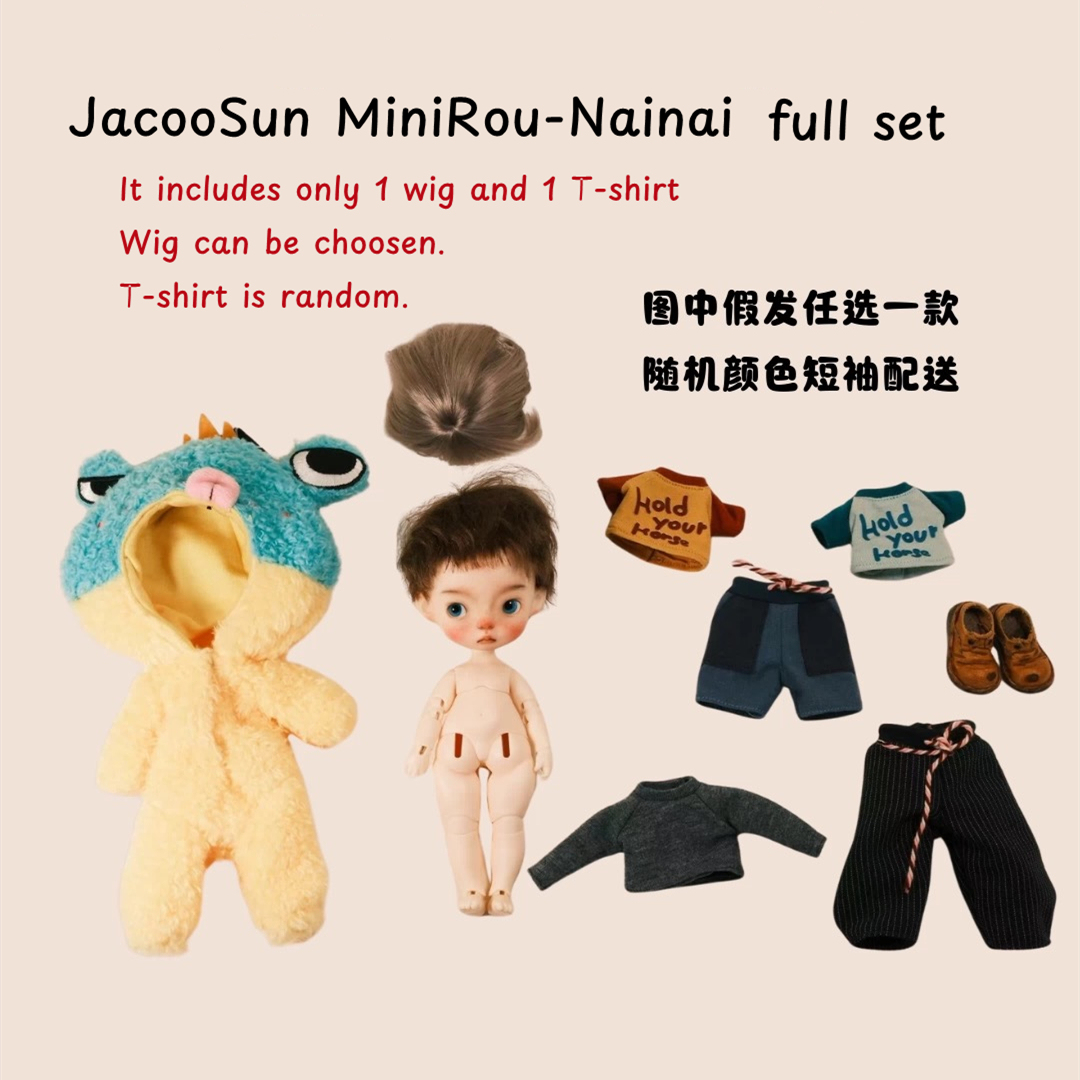Pre-order JACOOSUN minirou nainai 1/12 bjd