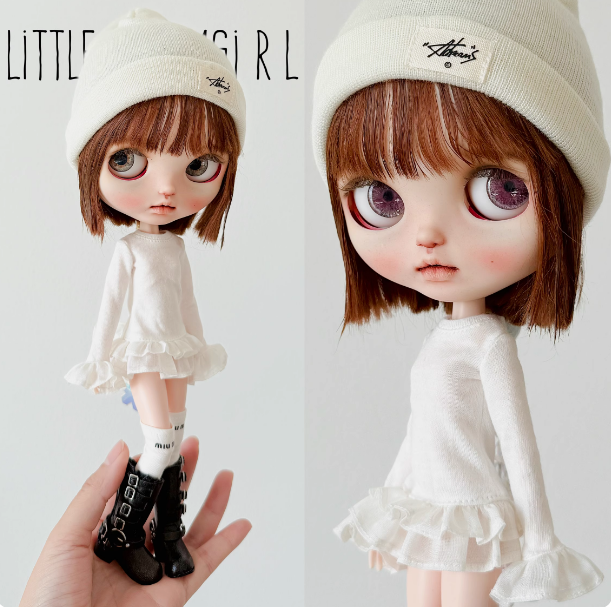 2025 Second Release-New-style T-shirt  bjd blythe Little Dream Girl pre-order outfit