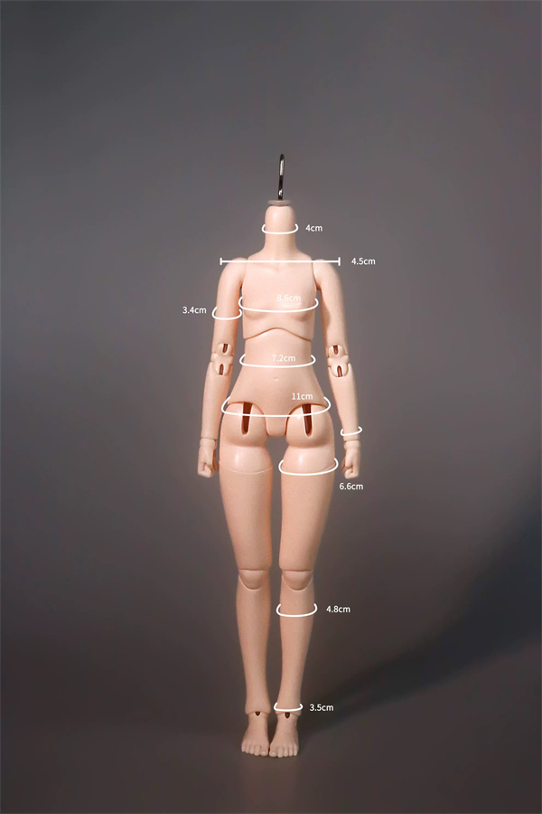 kkner  body  similar as ob22/ob24 bjd  19.9cm body