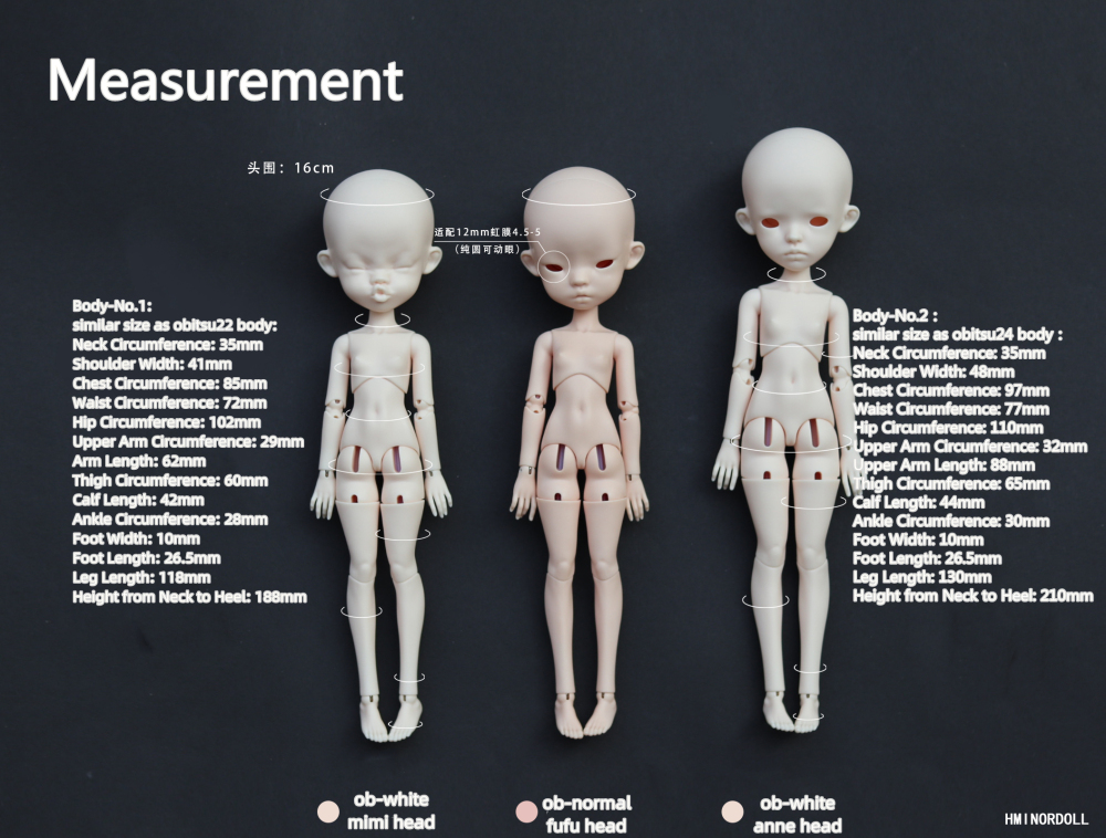 Fufu Mimi H.minor Doll hminordoll resin bjd