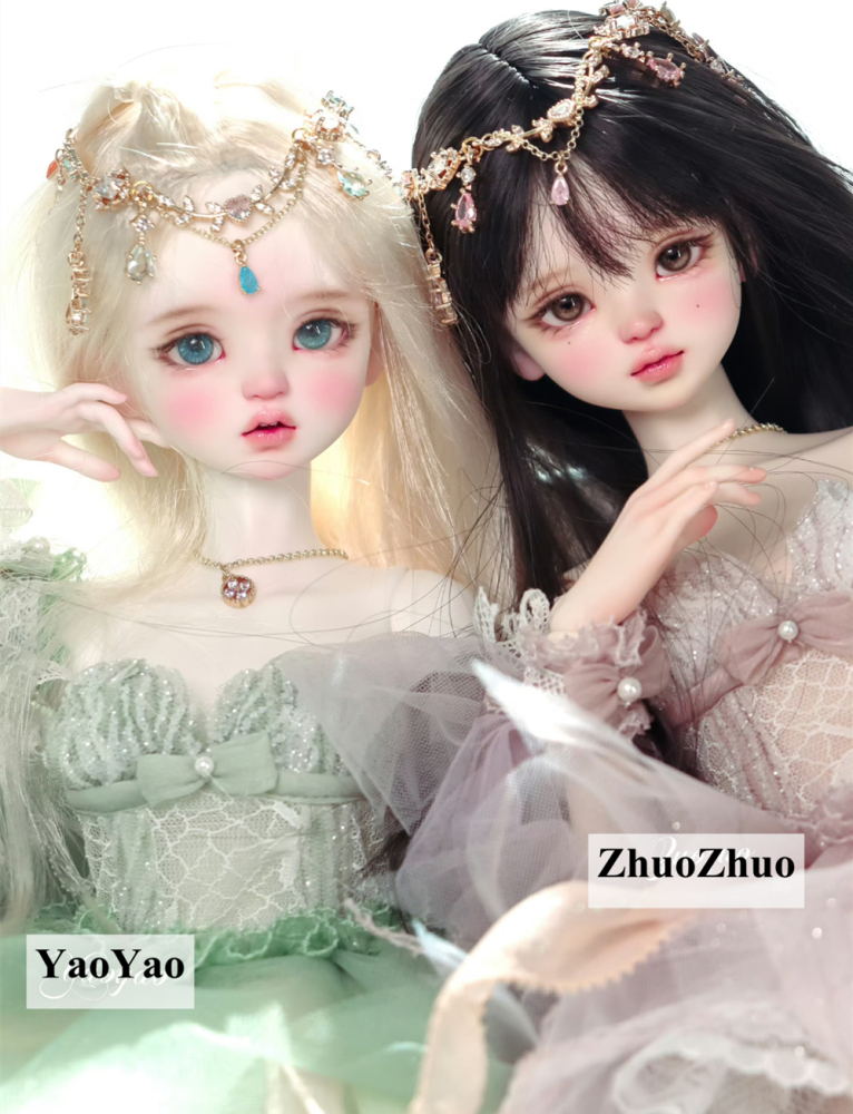 yaoyao&zhuozhuo 【time limited】1/4 head only qianqiandoll