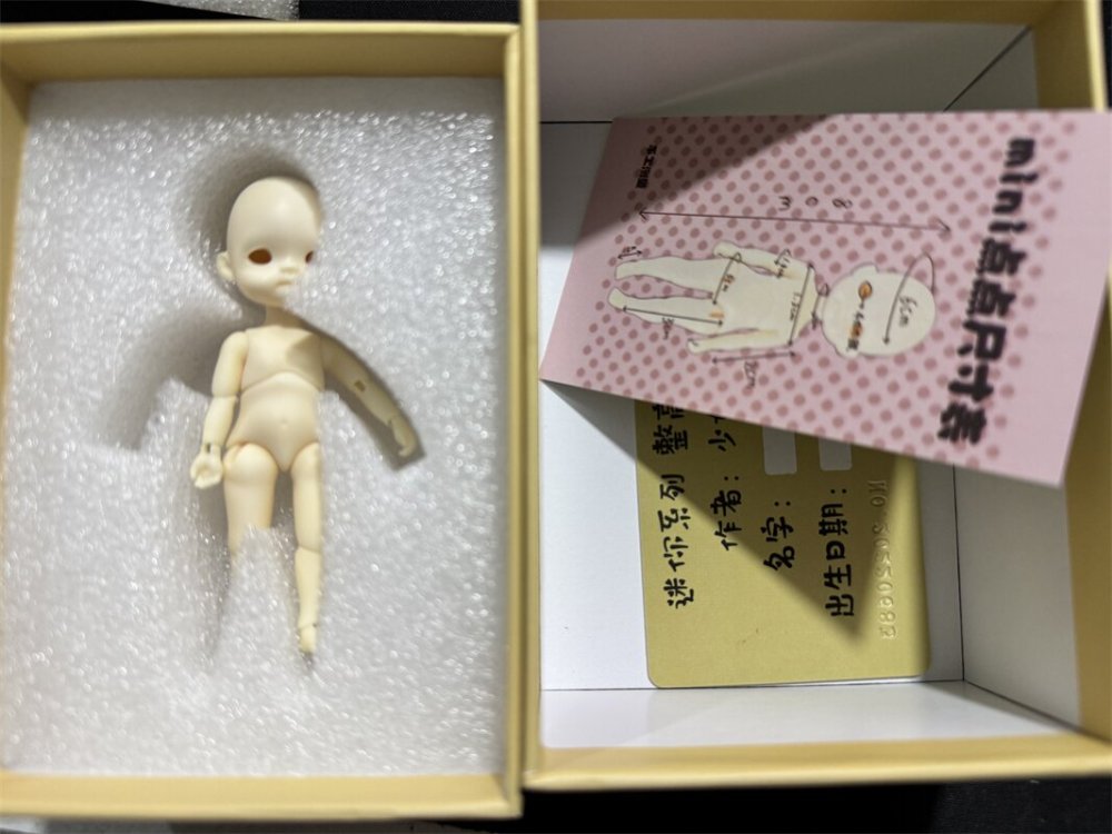 stock！【Mini DianDian】8cm yuyudoll bjd 1/12