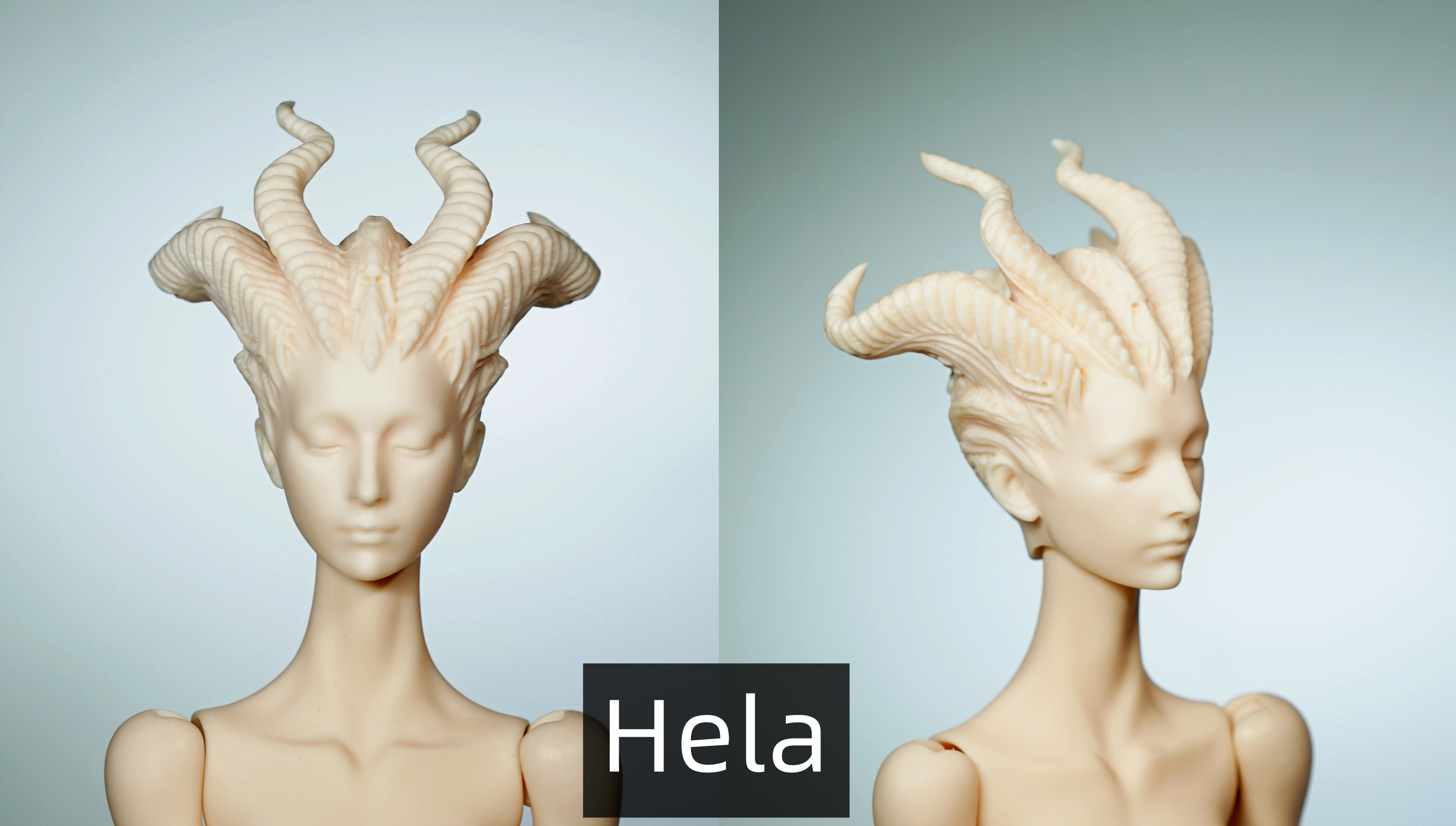 stock head bedoll  Popping Candy the head 1/6 Hela 2026