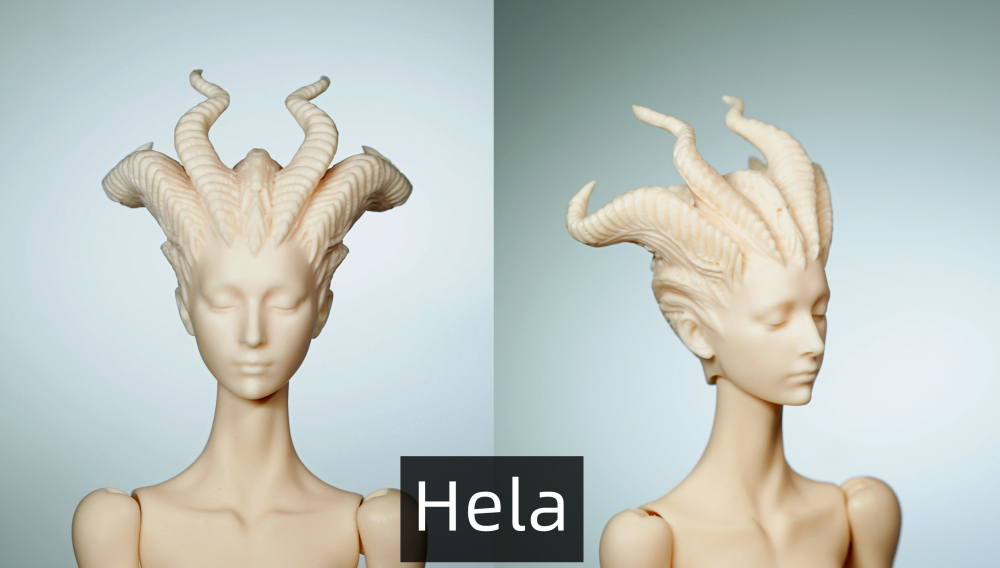 stock head bedoll  Popping Candy the head 1/6 Hela 2026