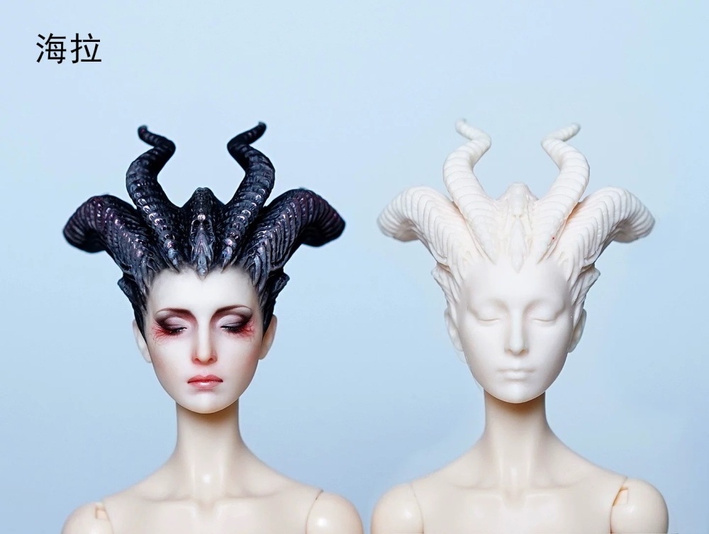 stock head bedoll  Popping Candy the head 1/6 Hela 2026