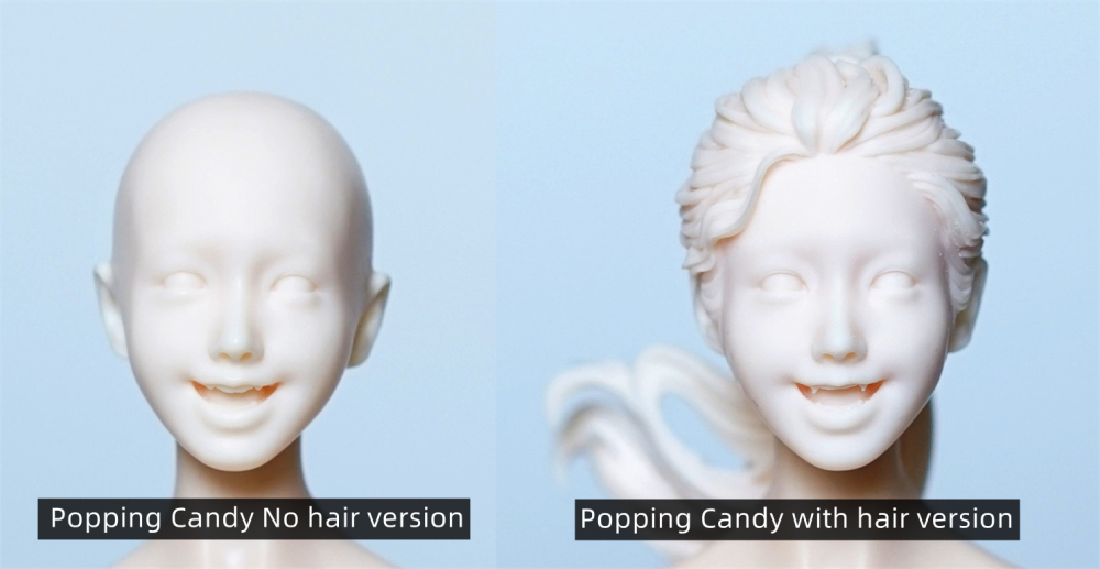 stock bedoll  Popping Candy the head 1/6