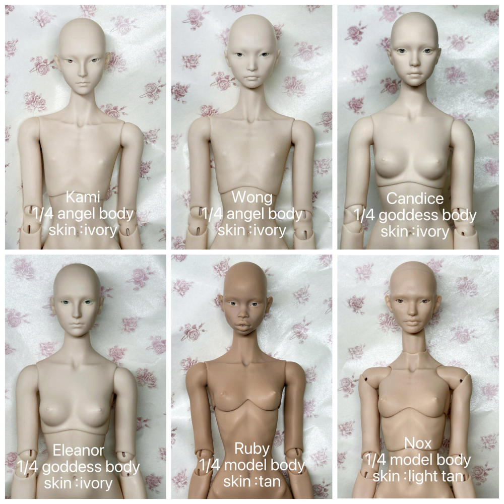 stock 1/4 full set bjd metis doll