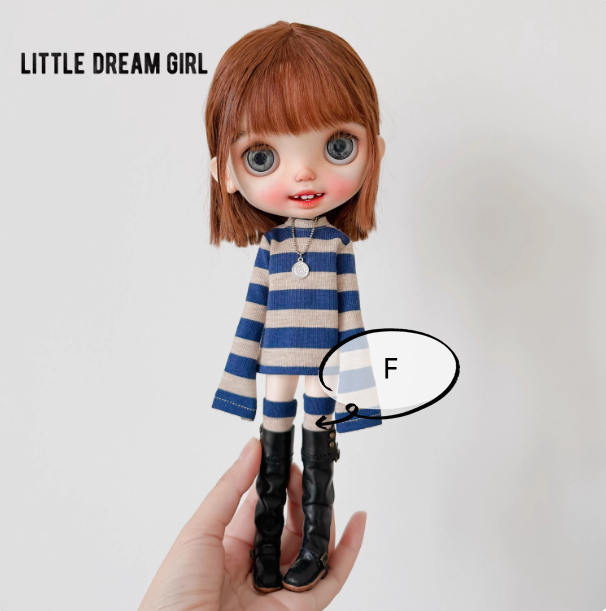 New socks bjd blythe Little Dream Girl pre-order outfit