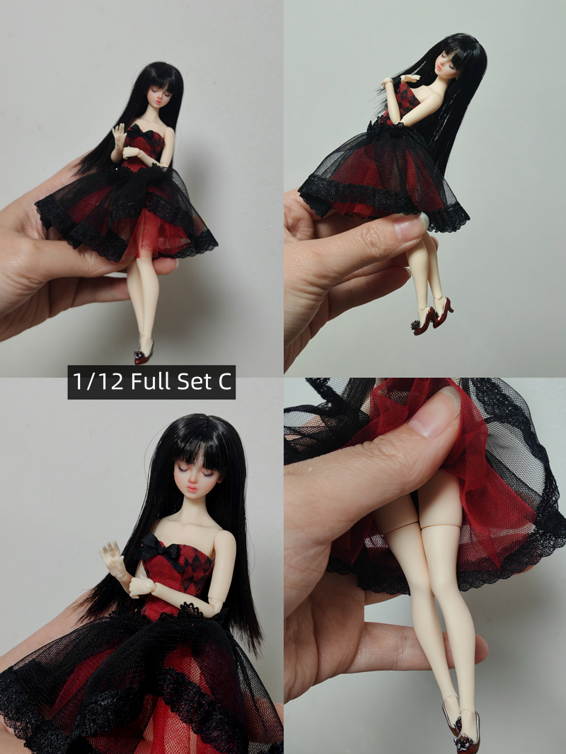 stock bedoll 1/24 1/12 1/6 full set