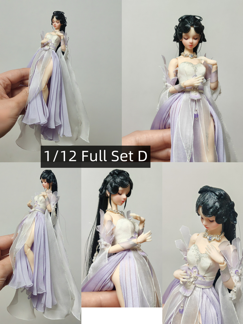 stock bedoll 1/24 1/12 1/6 full set