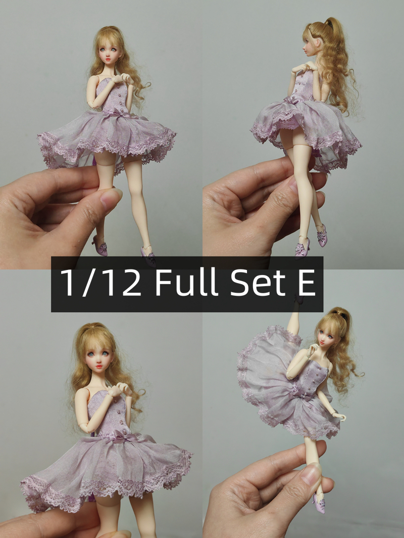 stock bedoll 1/24 1/12 1/6 full set