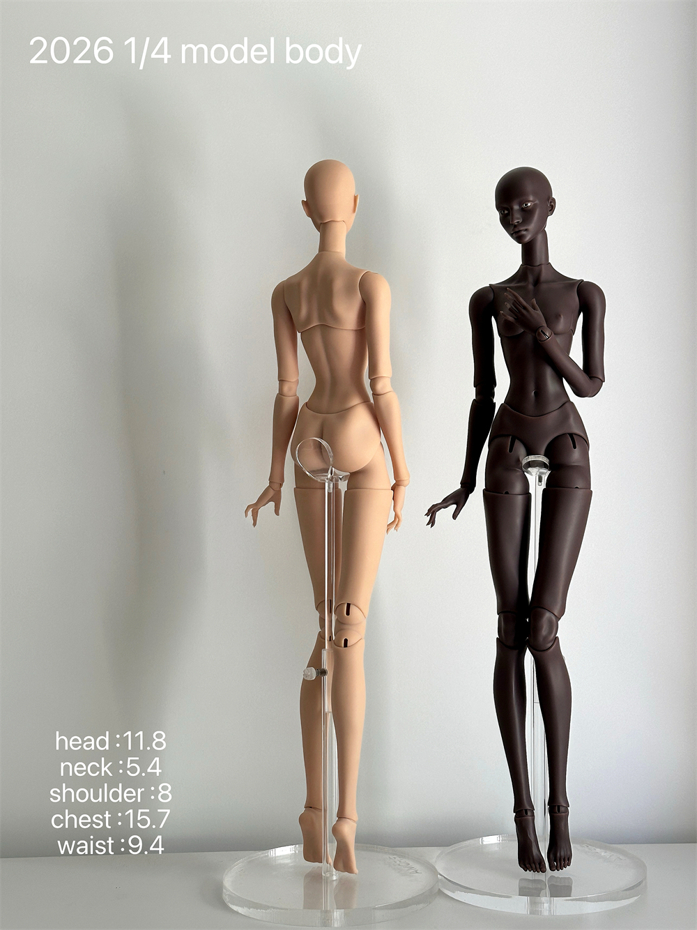 stock metis doll 1/4 model body 2026 New
