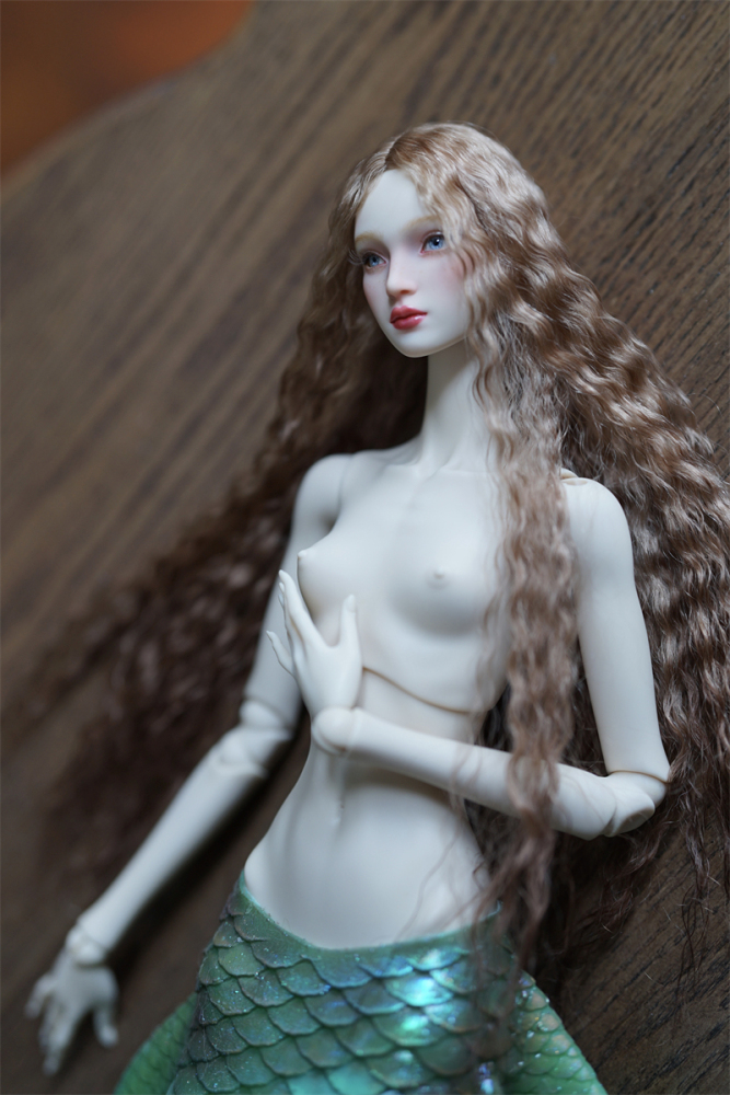 Grace Metis doll 1/4 mermaid bjd stock