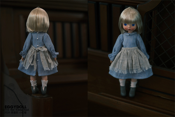 stock eggydoll little red riding hood limited pvcdol 1/6