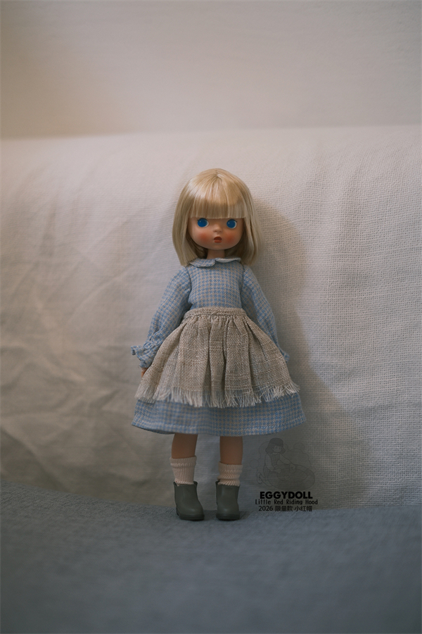 stock eggydoll little red riding hood limited pvcdol 1/6