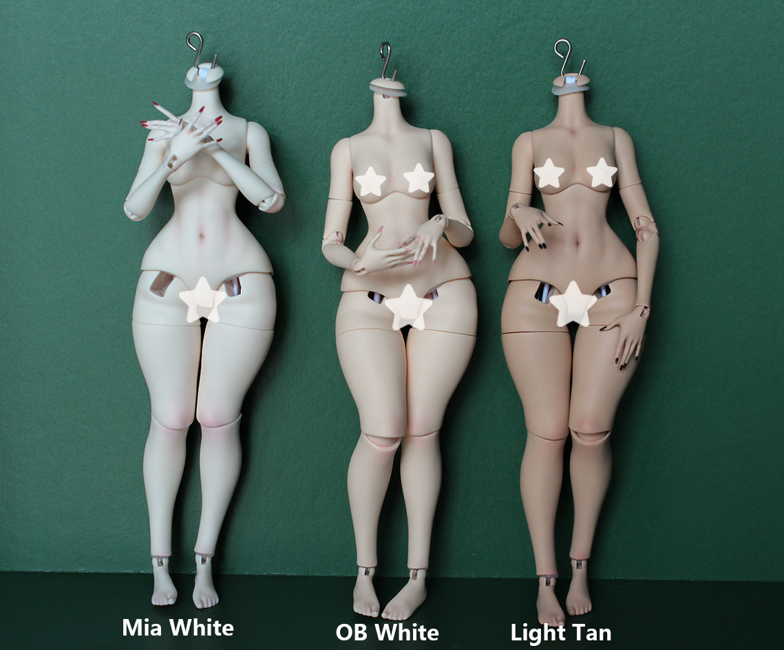 Vanilla bjd body parts 1/6 pre-order miedoll