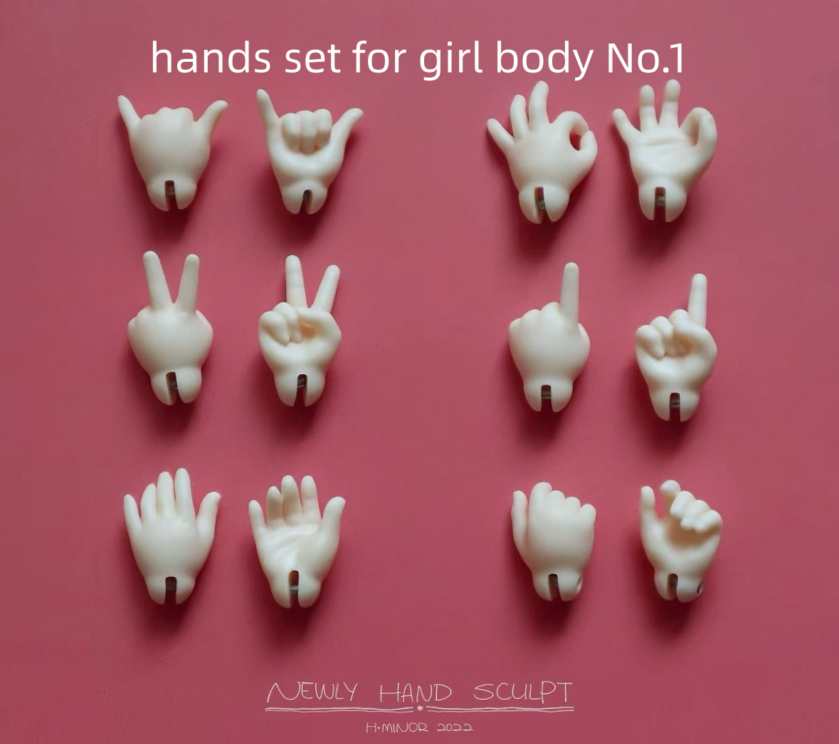 Fufu Mimi H.minor Doll hminordoll resin bjd