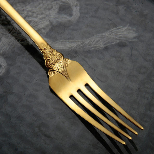 Royal Gold&Silver Cutlery Set