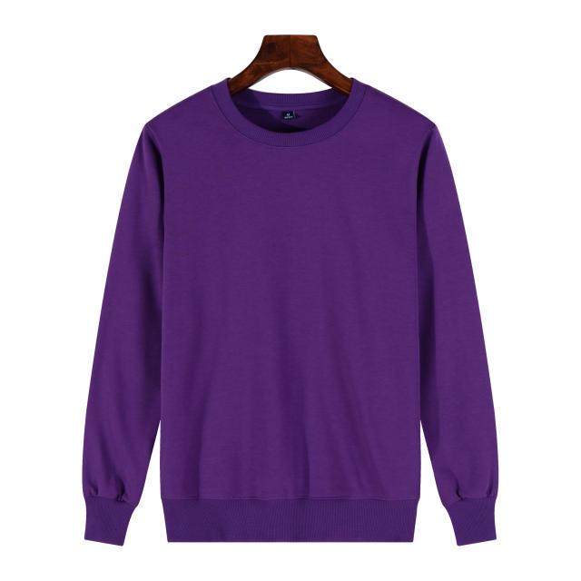 Round neck long sleeved clothes