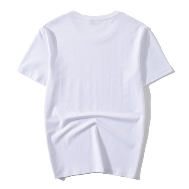 Custom men's casual shirt 50 ice cool cotton children's T-shirt women's waist T-shirt men's round neck T-shirt