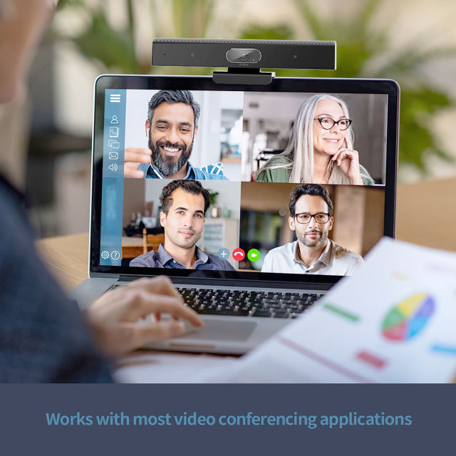 the latest creation of USB three-in-one webcam that perfect for indivisual and huddle space collaboration