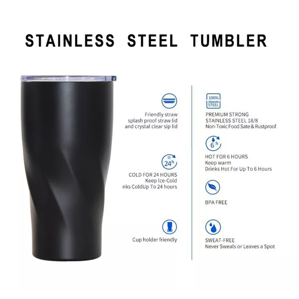 20oz Tumbler Cups Wholesale Double Wall Stainless Steel Tumbler