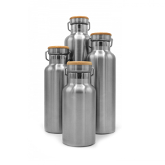 Customized Direct Drinking Double Wall 304 SS Inner 201 SS Outer Promotional Travel Water Bottle
