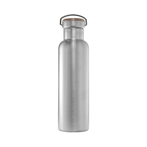 Customized Direct Drinking Double Wall 304 SS Inner 201 SS Outer Promotional Travel Water Bottle