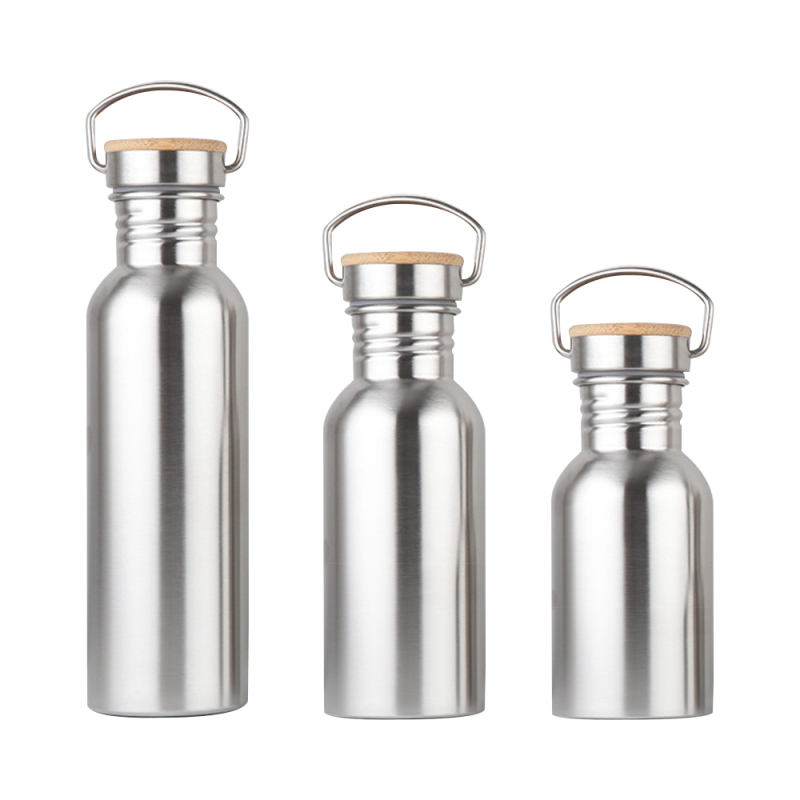 Wholesale leak proof 750ml/1 liter casual Stainless Steel portable Water Bottle