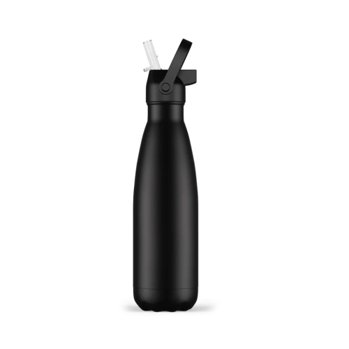 500ml/950ml Stainless Steel Water Bottle with Straw Lid