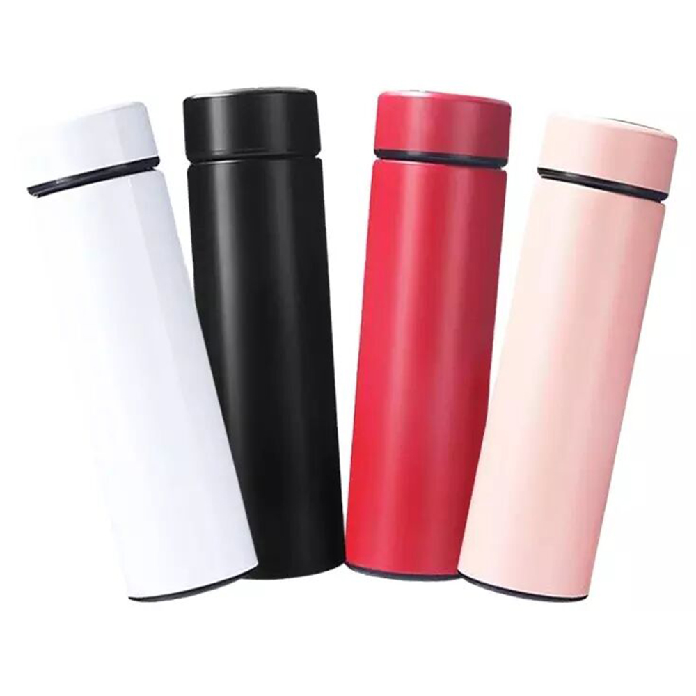 Smart Water Bottle 450ml Stainless Steel Bottle LED Temperature Display Vacuum Flask