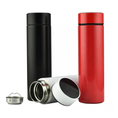 Smart Water Bottle 450ml Stainless Steel Bottle LED Temperature Display Vacuum Flask