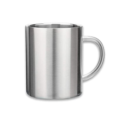 Stainless Steel Double Walled Mugs Metal Coffee & Tea Cup Mug Insulated Cups with Handles Keep Drinks Hot or Cold Longer Durable for Camping