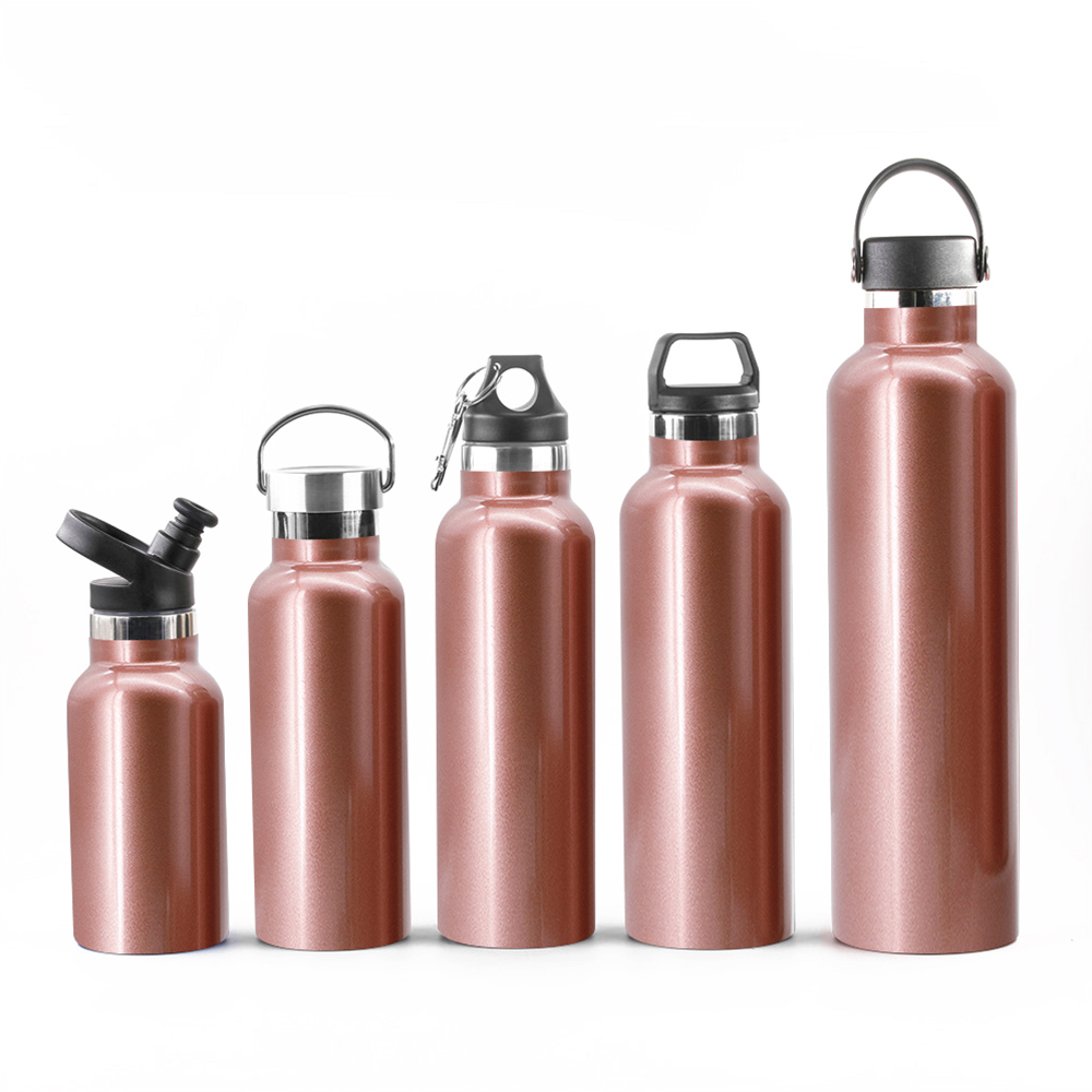 Portable 500ML 600ML 750ML 1000ML Hiking Reusable Aluminum Outdoor Custom Logo Bicycle Water Bottle