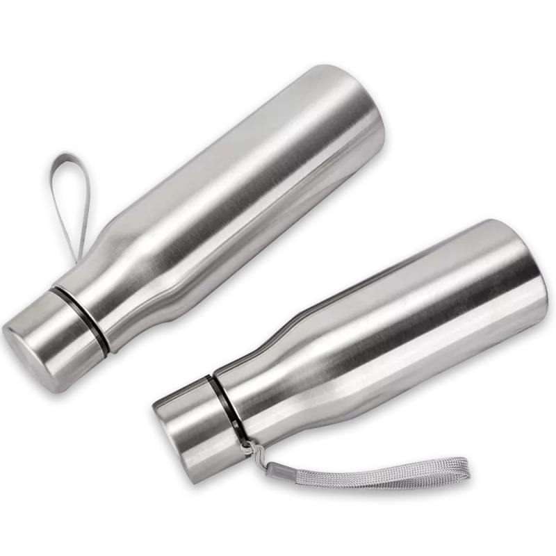 New Arrivals Single Wall Stainless Steel Promotional 500ml Vacuum Insulated Stainless Steel Water Bottle