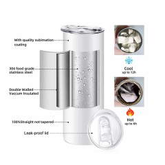 Skinny Tumbler Stainless Steel Travel Mug Hot Sale Trending Fashion Vacuum Insulated Tumbler Cups