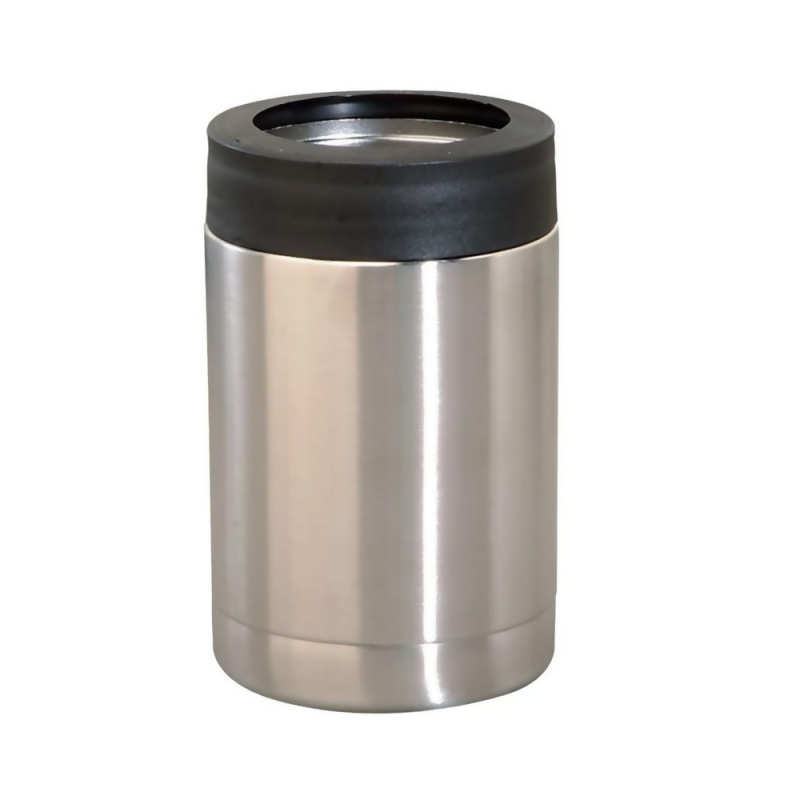 Cheap price 12oz vacuum bottle metal beer slim stainless steel can cooler