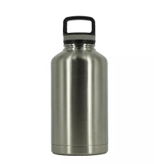 Amazing Standard Mouth Double Wall Stainless Steel Insulated Water Bottle 64OZ