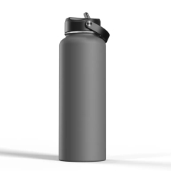 Custom Logo Sports Vacuum Insulated Double Wall Stainless Steel Water Bottle 20oz