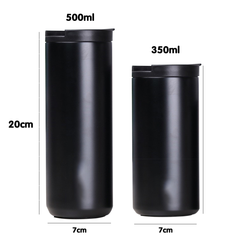 16OZ Coffee Beer Mug Thermal Cup Double Wall 304 Stainless Steel Leak-Proof Travel Tumbler