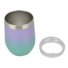 Wholesale Travel Coffee Mug yetys 12oz Double Wall insulated Stainless Steel Wine Tumbler Cups in Bulk Supplier