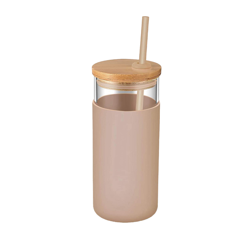 20oz Glass Water Tumbler with Silicone Protective